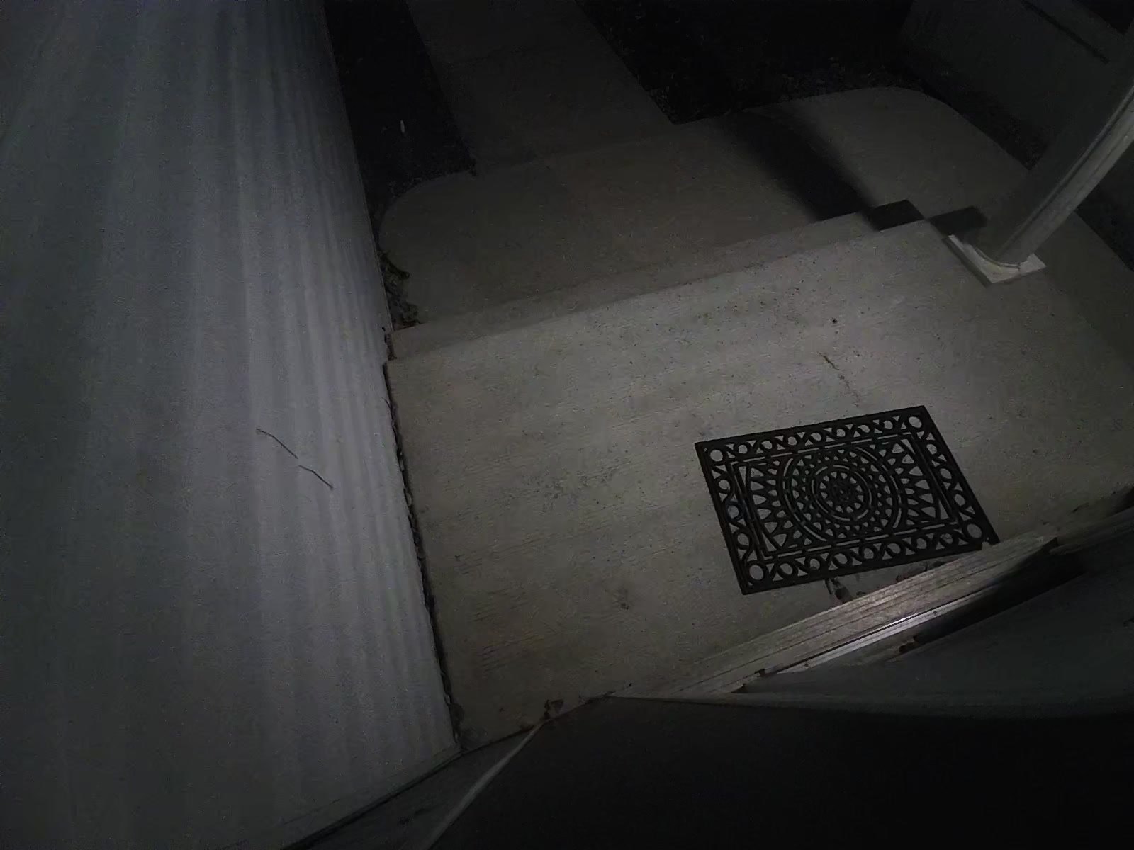 G4 Doorbell Pro package camera at 2 a.m.