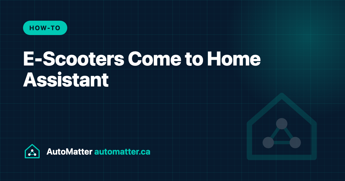 Ninebot and Xiaomi E-Scooters Get a Local Bluetooth Home Assistant Integration