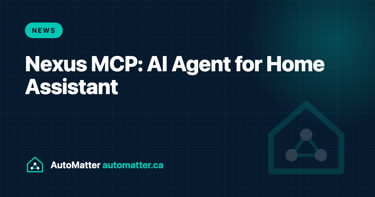 Nexus MCP: A Free-Tier AI Agent for Home Assistant That Writes Automations